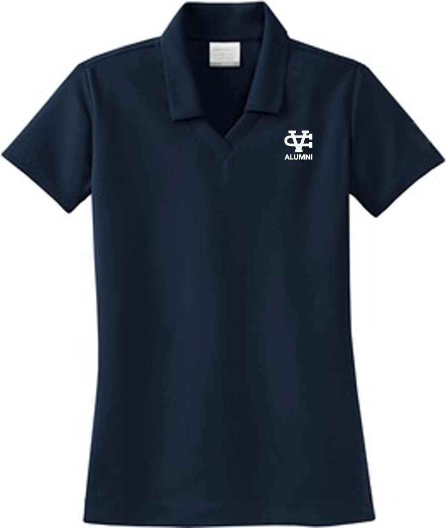 Ladies Nike Dri Fit Micro Pique Polo Navy